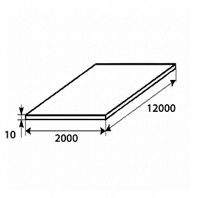 Лист г/к 10х2000х12000 15ХСНД стальной